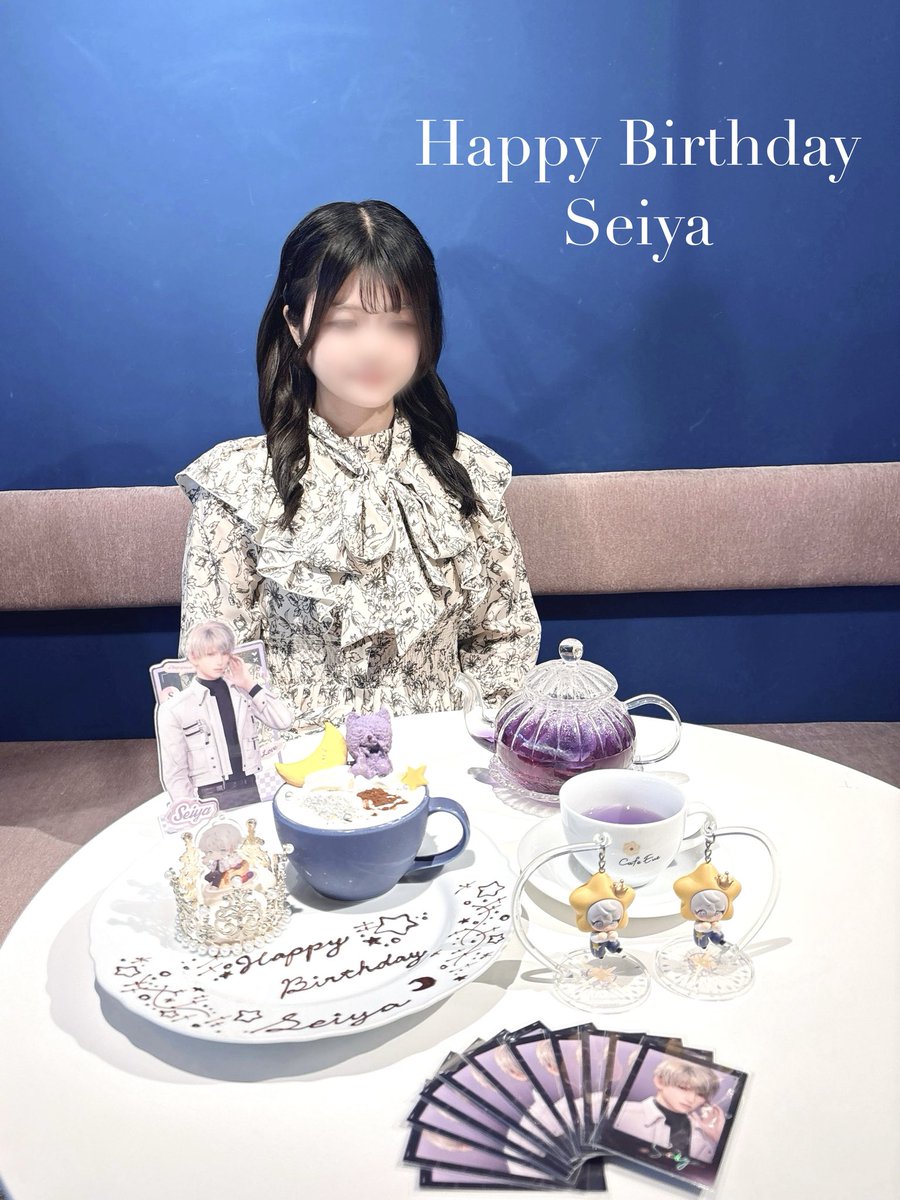 ｡ﾟﾟ･｡･ﾟﾟ｡
ﾟ。𝐻𝑎𝑝𝑝𝑦 𝐵𝑖𝑟𝑡ℎ𝑑𝑎𝑦 𝑆𝑒𝑖𝑦𝑎🌙💜
　ﾟ･｡･        

#セイヤ誕生日おめでとう
#星の軌跡からキュンギフト 
#恋と深空 #セイヤ #セイヤ誕生祭2025