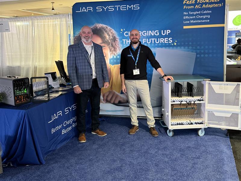 We’re live at #MassCUE! 🎉

Find Alexio and John at Booth #402 to explore how USB-C charging solutions are keeping K–12 devices powered for learning.

We can't wait to see you here!

#EdTech #K12