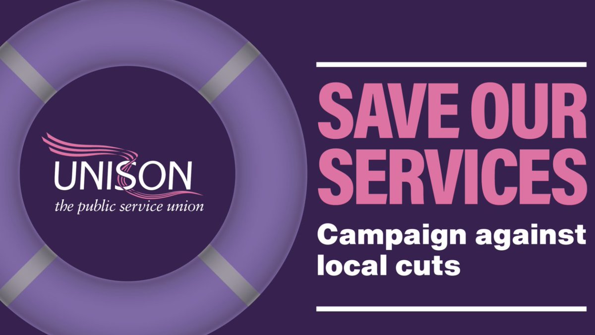 Activists – join us for the tackling the council funding crisis webinar, covering UNISON’s latest research on the local government funding challenges and how we can help tackle the crisis.

🗓️ Tuesday 4 November
⏰ 12.30pm
📍Register now: shorturl.at/iRQ17