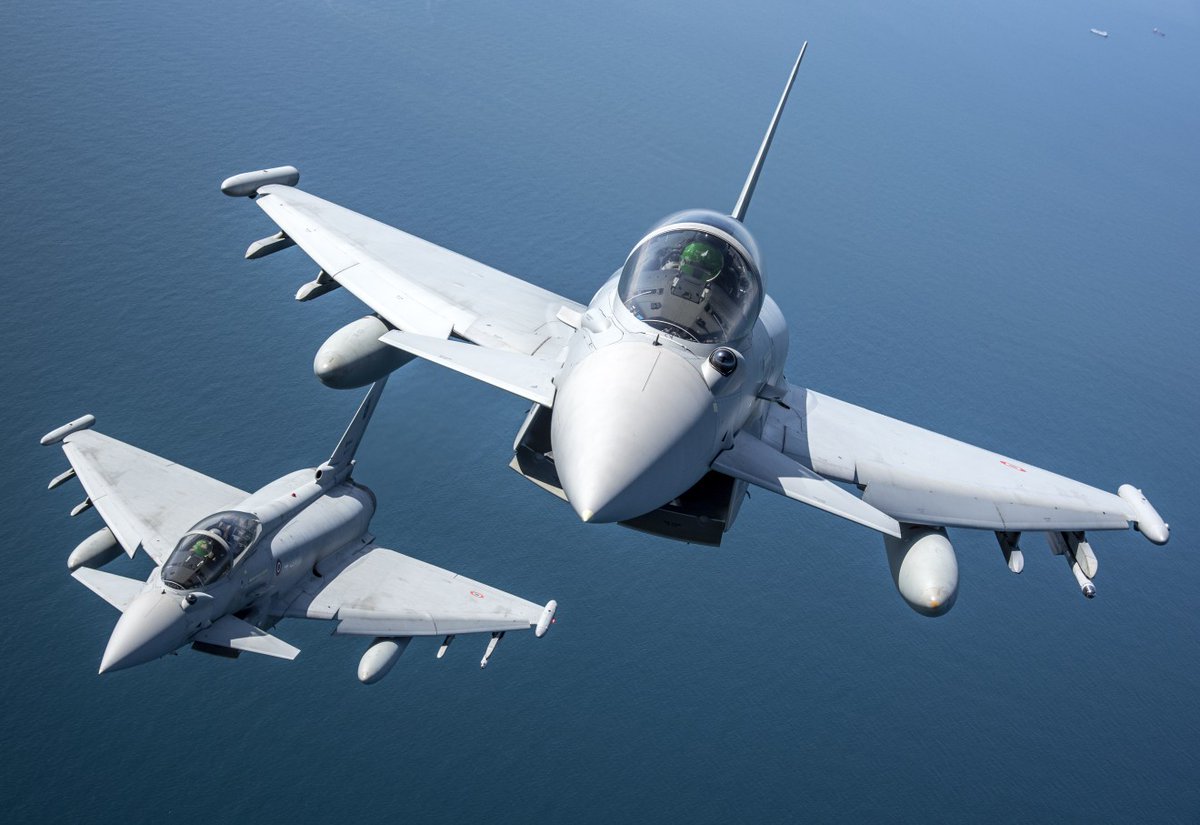 🇩🇪 Almanya, Türkiye ile Eurofighter görüşmelerine resmen onay verdi.
Berlin, Türkiye’ye Eurofighter Typhoon savaş uçaklarının satışı için müzakerelere başlanmasına onay verdi.

Alman Dışişleri Sözcüsü Josef Hinterseher, “Alman hükümeti, Airbus’ın Türkiye’ye Eurofighter teslimatı