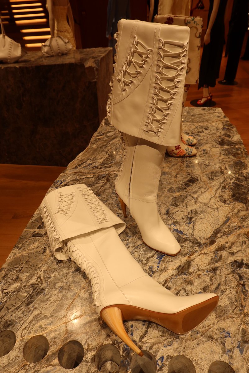 I got invited to the Alexander McQueen re-see last week in Paris &amp; I can’t stop thinking about these boots specifically…