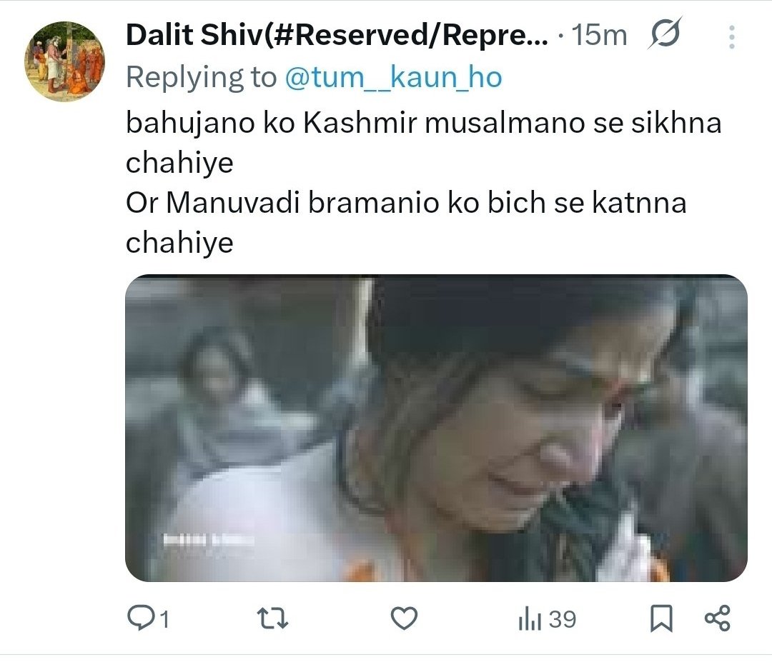 garvit_sethii's tweet image. So called depressed oppressed suppressed person is giving genocidal threat but you won't see anyone crying. They'll still roam around freely and use their victim card!