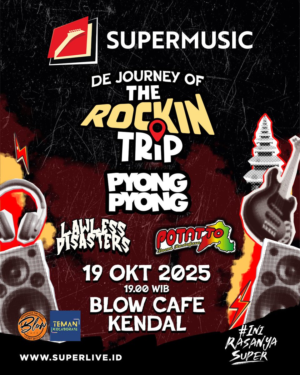 besok minggu ya warga wargi kendal tersayang 💛

#kendal #eventkendal #sukorejo #djarum #blowcaffe #poppunk