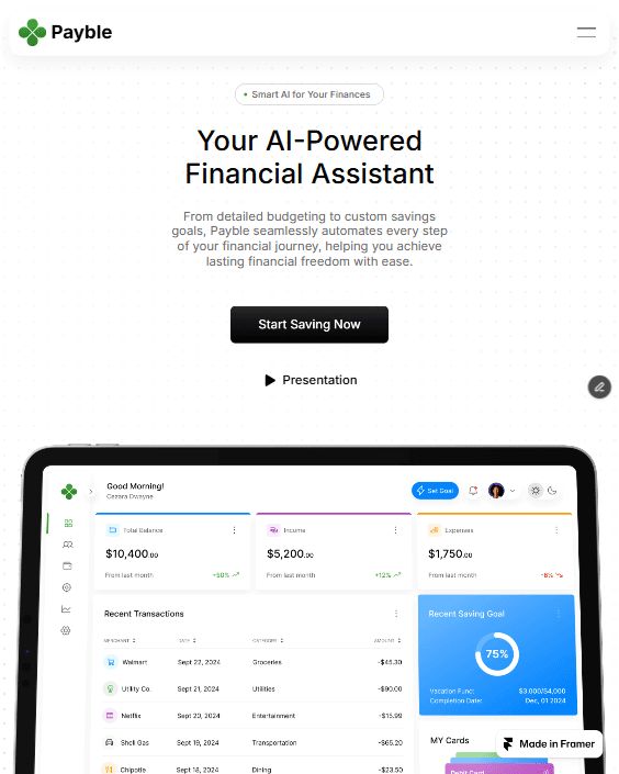 alphadesignglob's tweet image. 💣 DESIGN DISTRACTION

Founders waste WEEKS tweaking pixels instead of shipping features.

Payable gives you a PROVEN tech layout so you can focus on code. Launch this week.

Get the template: alphadesignglobal.pro/payable

#TechUI #WebDesign #Startup