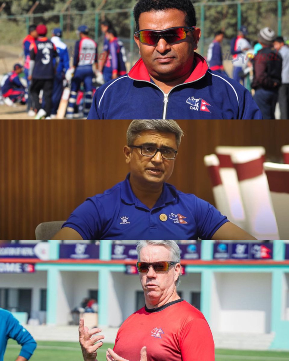 SuvamKoirala_45's tweet image. These 3 pictures sums up growth of Nepal as a Cricket Team in a World Stage.
These int'l coaches name will be written in Golden Script in the history.
Thank you All🙏
Thank you for keeping Nepal Cricket Alive 🙏
Nepal Cricket could never pay off your debt. 🙏🇳🇵