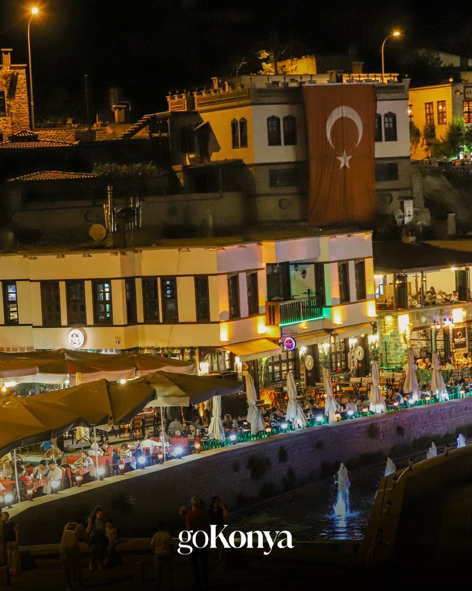 Sille akşamında her köşe ayrı bir ışıltı taşıyor. ✨
#GoKonya