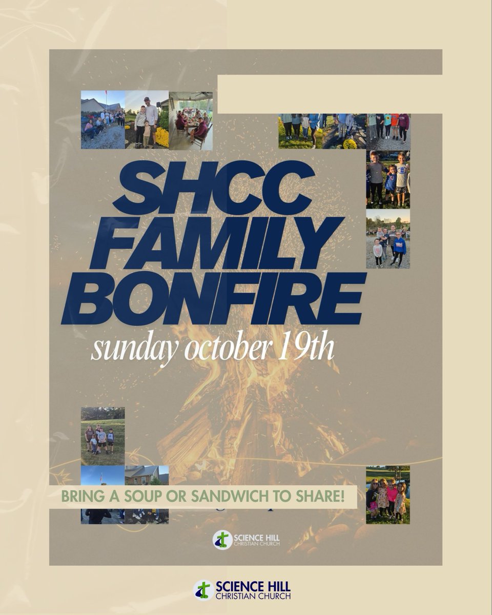 Sunday morning, we worship. 
Sunday evening, we gather. We eat. We fellowship. We share life. TOGETHER. #SHCC #ReachingForJesus