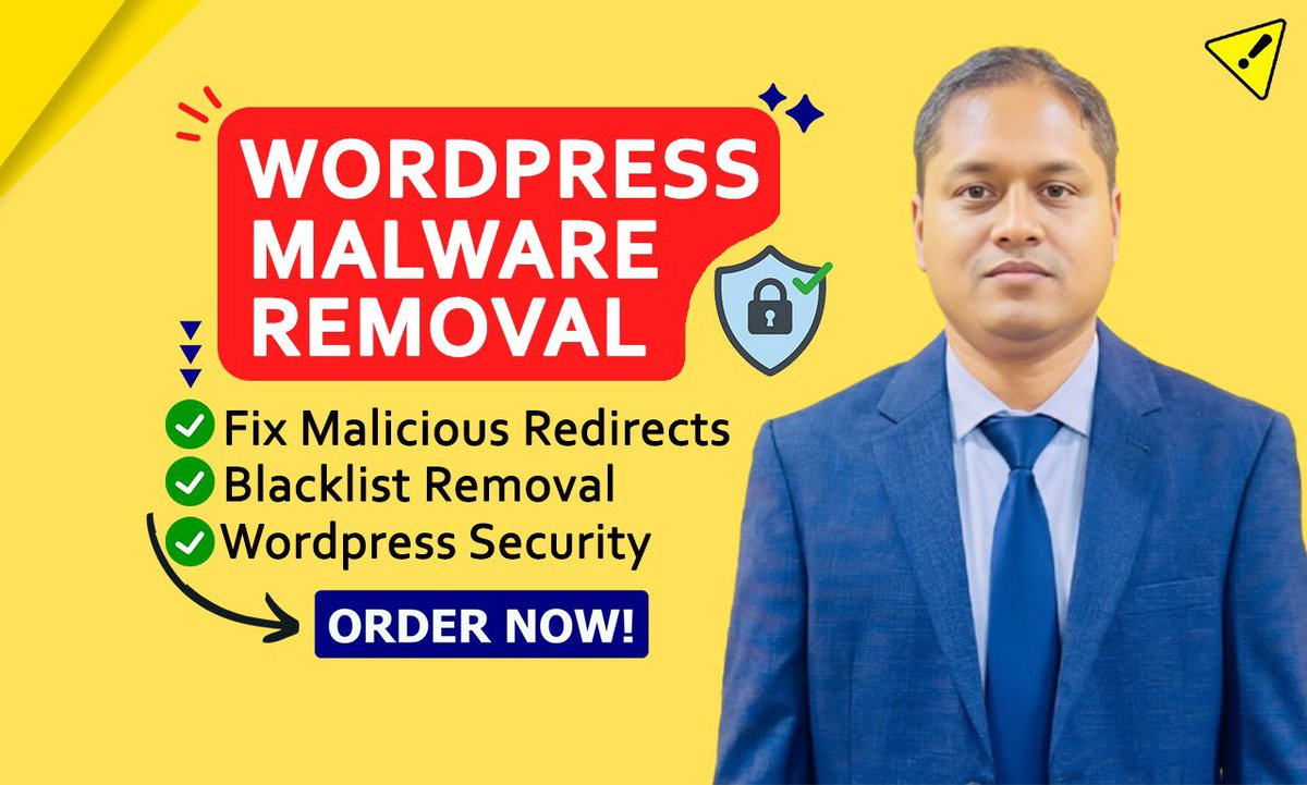 wp_shahidul's tweet image. Is your #WordPress website hacked or infected with #Malware? Don’t worry — I’ll fix and secure it fast! 

Hire me: fiverr.com/s/0bXPLKA

#WordPressHelp #WebsiteSecurity #CyberSecurity #HackedWebsite #WordPressFix