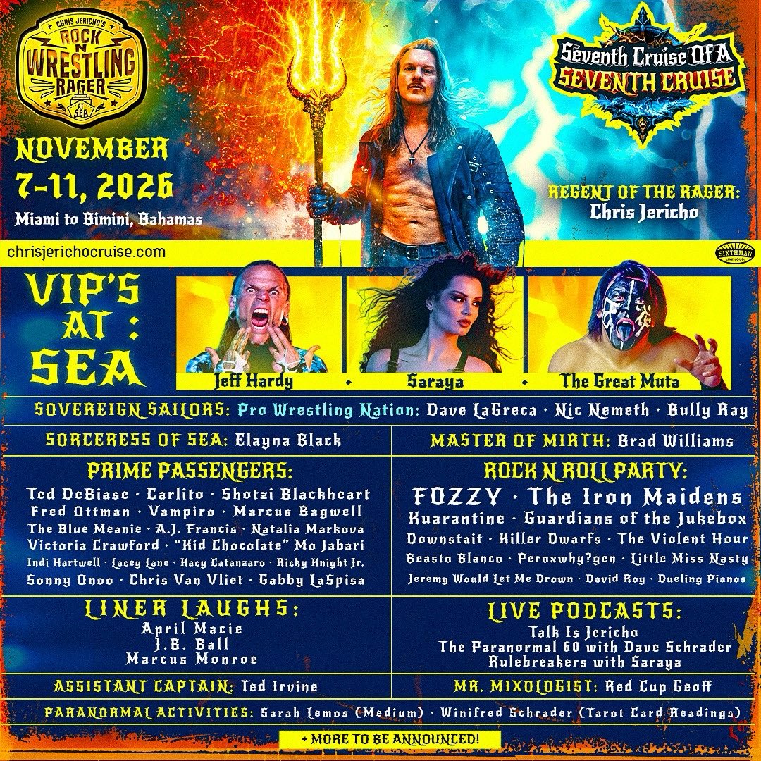 November 2026. See you at Sea 🛳️

<a href="/IAmJericho/">Chris Jericho</a> #GabbyAF