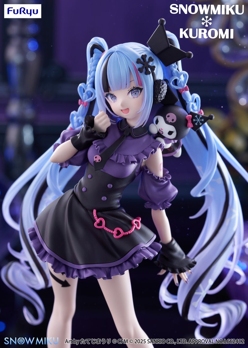 WE FINALLY GOT THE SNOW MIKU x KUROMI DESIGN AND DAMN 😭💫