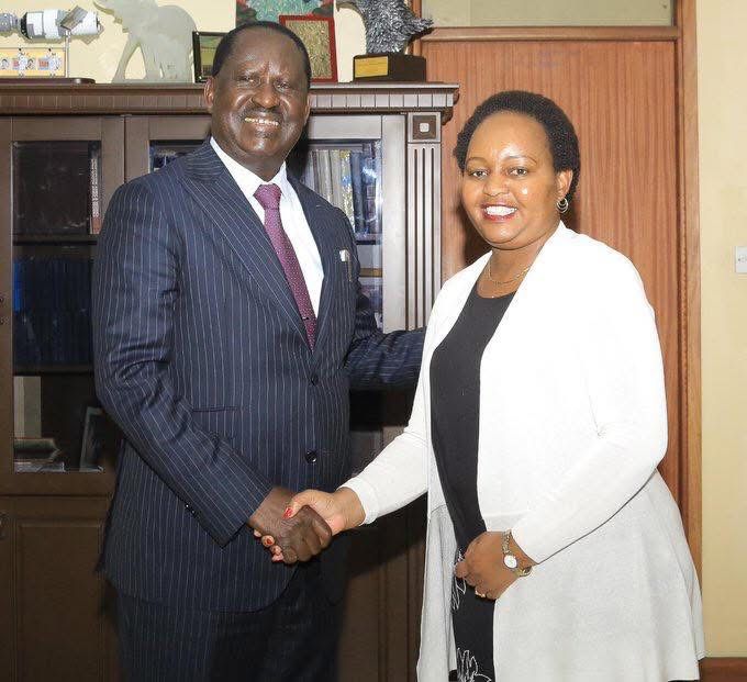 AnneWaiguru's tweet photo. Kenya and Africa have lost one of their most distinguished sons, Rt. Hon. Raila Amolo Odinga, whose courage, vision, and steadfast commitment to justice transformed our nation’s political landscape. His journey was one of resilience, sacrifice, and deep love for country, a life devoted to expanding freedom, equality, and opportunity for all. His voice and ideals will forever remain part of Kenya’s democratic story.

We grieve his passing and pray that his legacy continues to inspire generations to come. My heartfelt condolences to Mama @IdaOdinga, the Odinga family, and all Kenyans mourning this great loss. May his soul rest in eternal peace. #RIP
@WilliamsRuto  
@TheODMparty 
@Kirinyagabunge 
@County_20
@KenyaGovernors