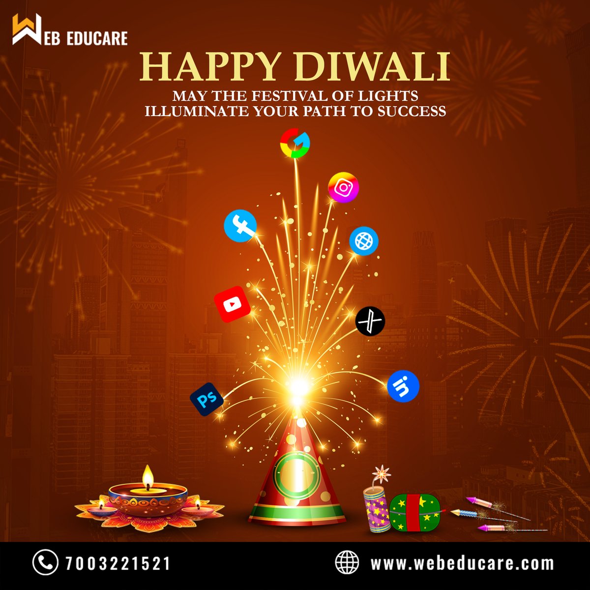webeducare's tweet image. 🌟Happy Diwali from Web Educare

This Diwali, let’s brighten your career and business with the power of digital skills and smart online presence.

📞+91 7003221521
🌐webeducare.com

#HappyDiwali #DigitalMarketing #SEOCourse #GraphicDesign #WebDesign #DigitalTraining
