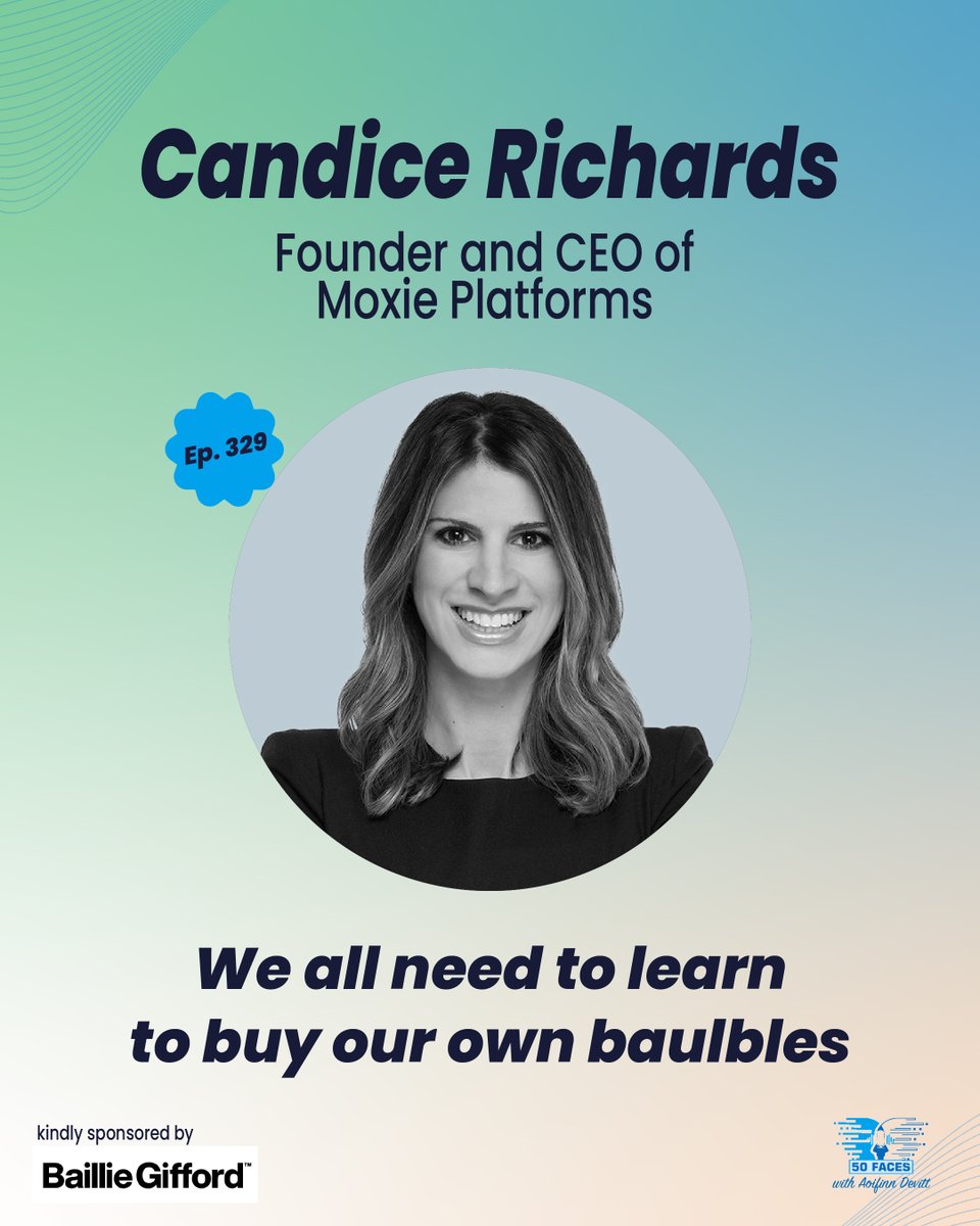 Fiftyfacespod's tweet image. ⭐Coming up

Candice Richards is Founder and CEO of Moxie Platforms. Moxie builds custom women’s platforms, initiatives and events for firms in the financial services industry.

Stay tuned tomorrow f.mtr.cool/ldfiuohbyr

#femaleceo #femalefounder