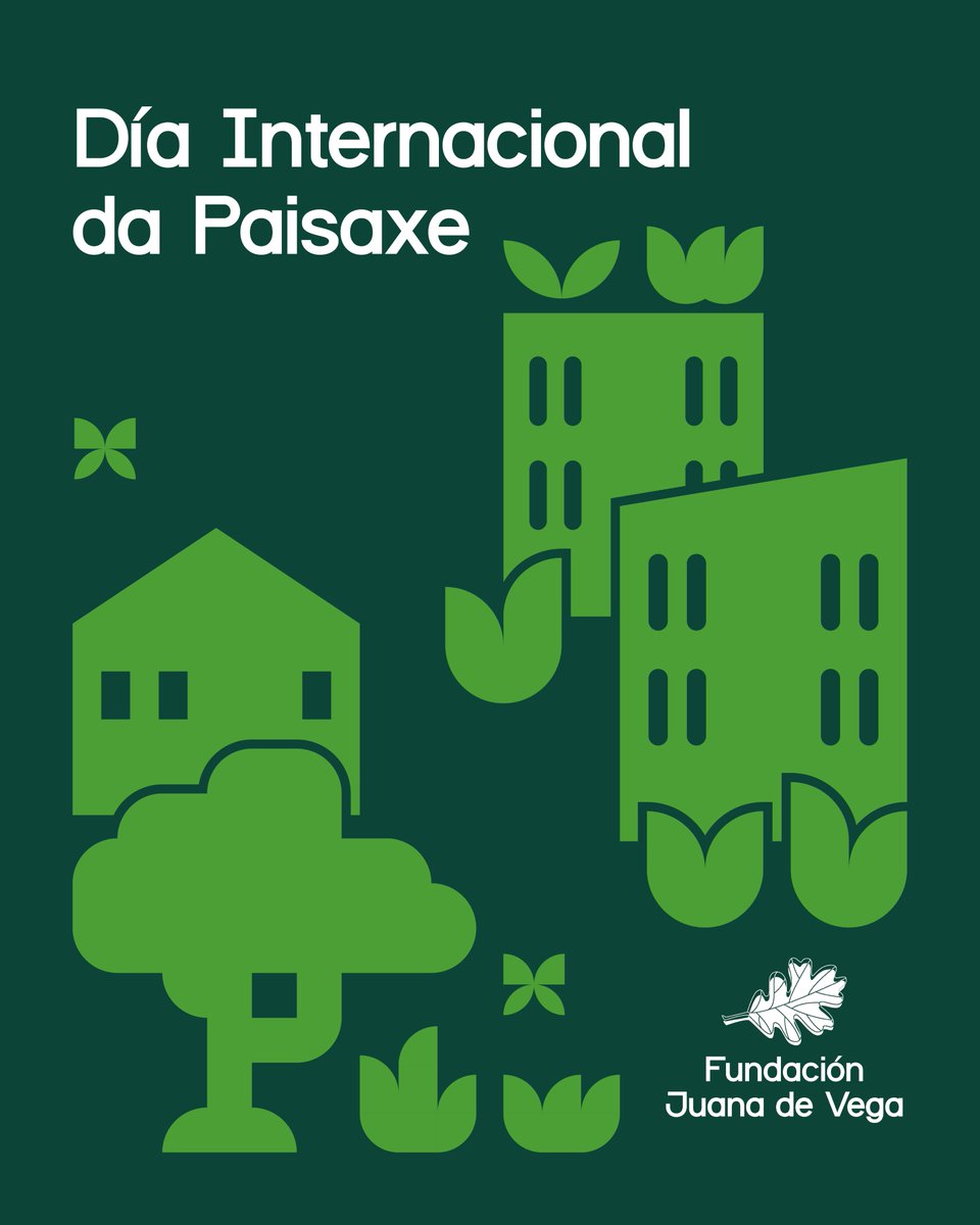 #DíaInternacionaldaPaisaxe | 🌿As paisaxes protexen a biodiversidade e axudan a minimizar os riscos ambientais. Cada elemento que as conforma leva consigo a memoria dun territorio coidado xeración tras xeración. Na <a href="/fjuanadevega/">Fundación Juana de Vega</a> traballamos cada día para protexelas e conservalas.