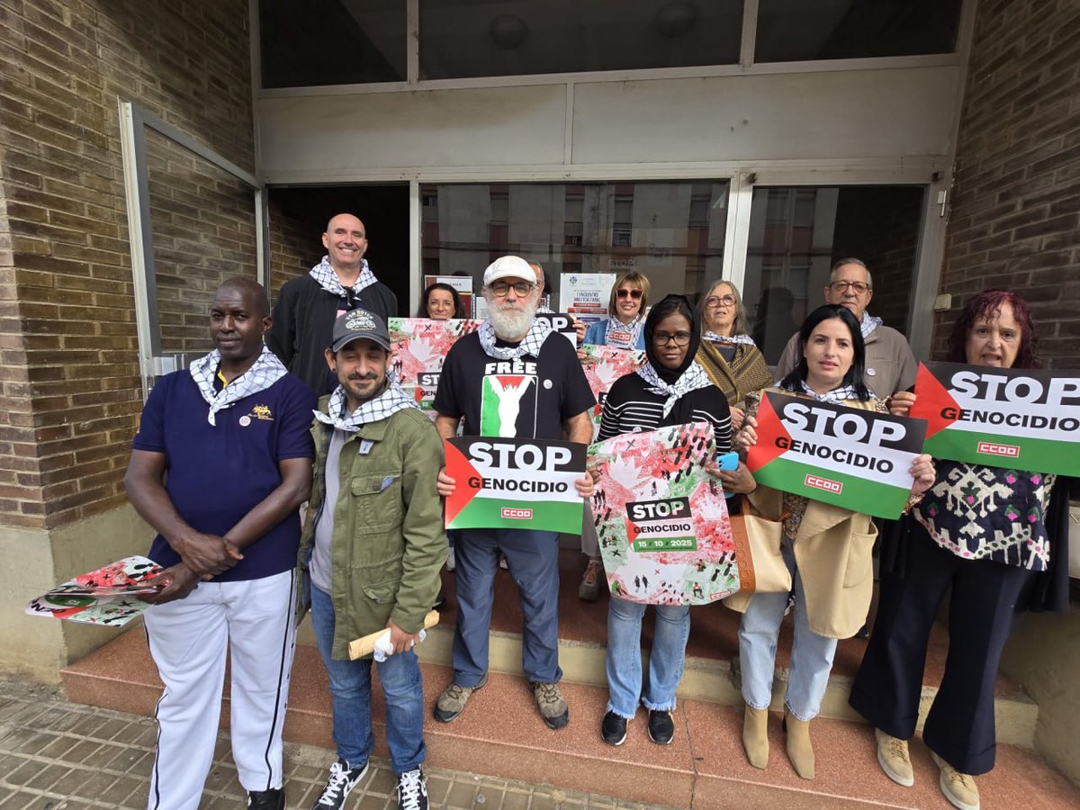 🍉 En Monzón también se para por Palestina y para gritar algo contra el genocidio: arainfo.org/directo-aragon…