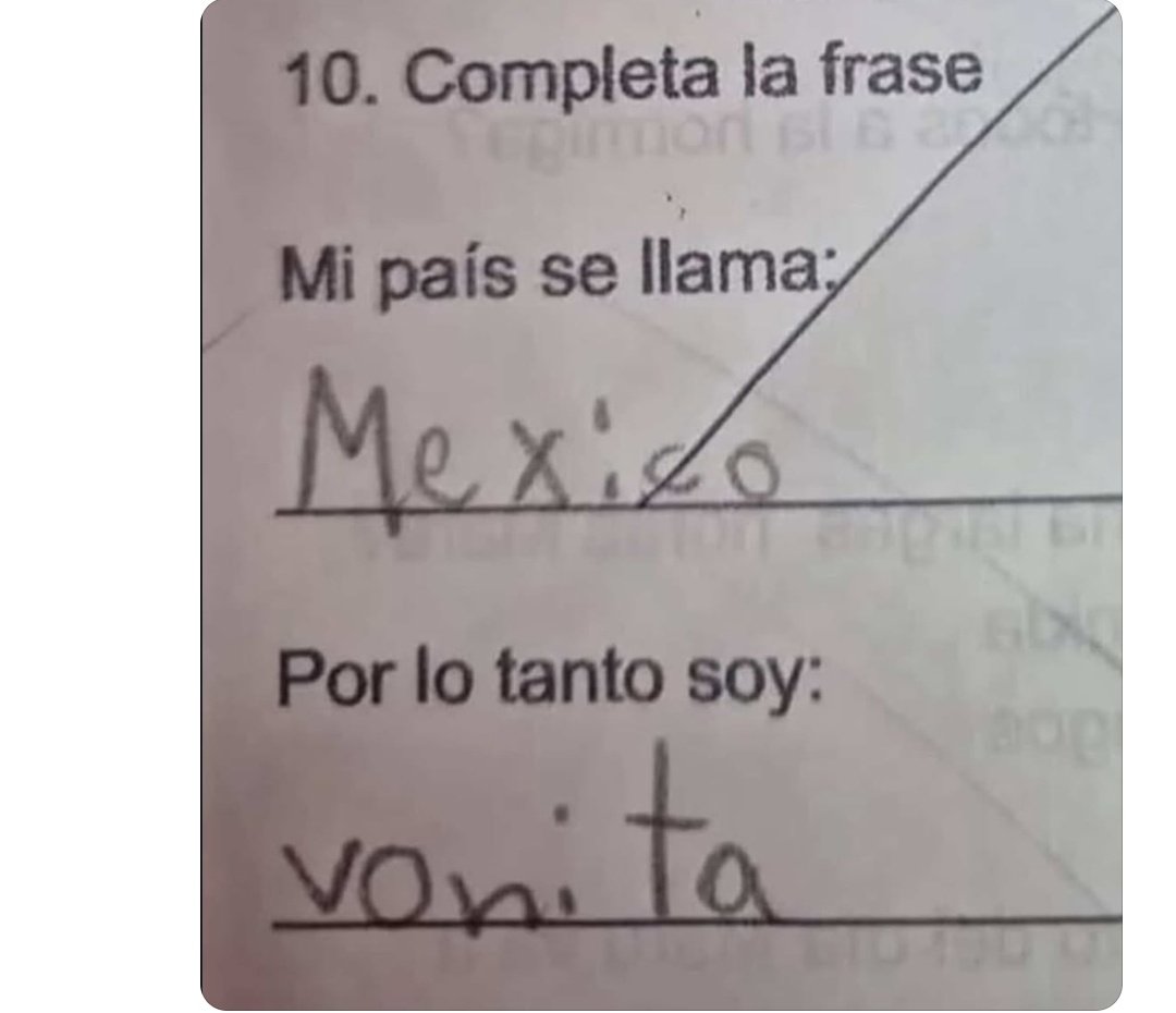 Yo en la básica....