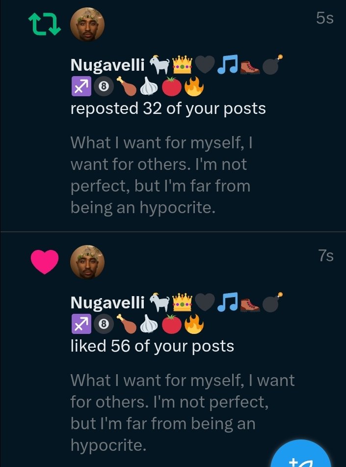 MogulChinonso's tweet image. For massive engagement 💯
Follow and engage:
@SirDavidBent 
@Nugarachi_007 
@REXNWA1 
@Opehyehmmi 
@dian_dyfwmh 
@Shorey__2 
@abeeoulah 
@Walweb35 
@Samimacy15 
@fa8ful_fa8 
@Jeffosky1 
@debruyne_12 

ASAP 🚀🚀🚀