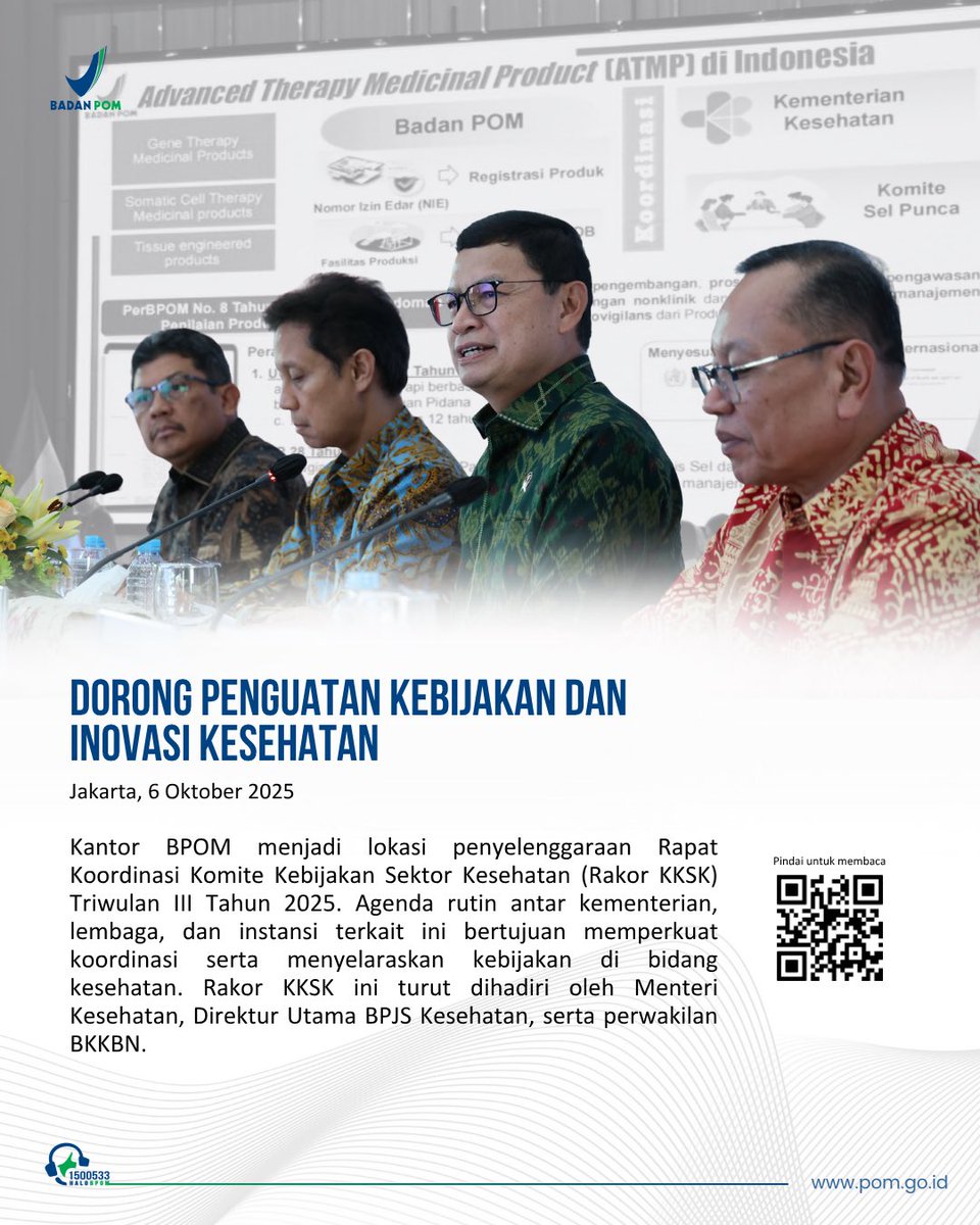 BPOM_RI's tweet photo. Hai #SahabatBPOM!   Yuk, intip rangkaian aksi BPOM dari awal hingga pertengahan Oktober! Mulai dari pengetahu kebijakan kesehatan, peresmian Diorama BPOM, hingga kerja sama Internasional di bidang obat, pangan, dan perdagangan. https://t.co/b2myJ8FqMv