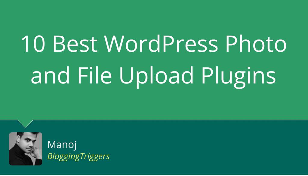 10 Best File #Upload Plugins for #WordPress Websites #Files <a href="/HeartofManoj/">Manoj</a>
lttr.ai/Aj1vl