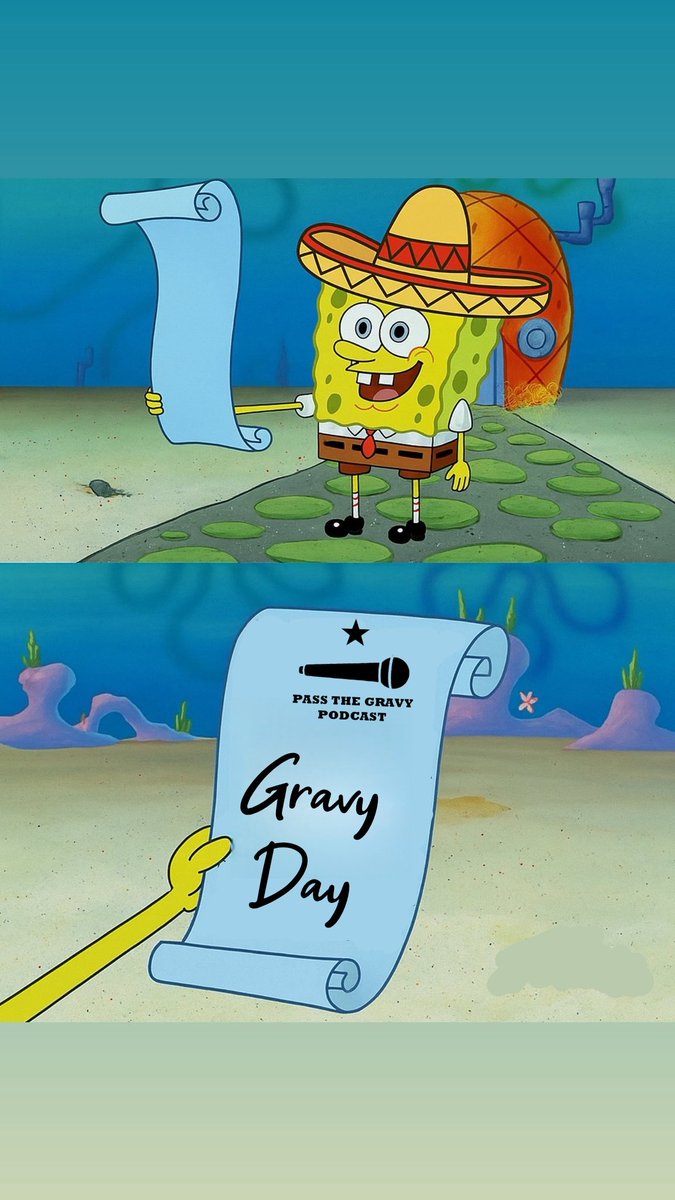 It's #GravyDay ! 
<a href="/passthegravypod/">🅿️ass The Gravy</a>