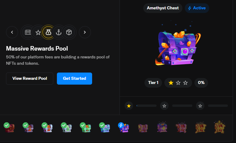 For open sea rewards.
This is the best i can do so far!!

This chest represent my effort and all of my soul, hoepfully inside good for me.

<a href="/opensea/">OpenSea</a> be nice for me with your chest.
Thanks!!!
