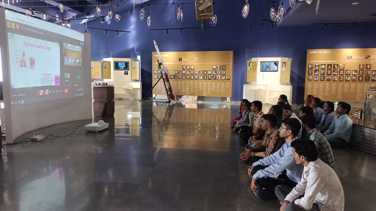 RSCRajkot's tweet image. #RSCRajkot successfully concluded its #HealthMatters series! 🌟 &apos;Guarding Your Breath: Everyday Practices for Stronger Lungs&apos; with Dr. Manoj K Singh, Dr. Gunjan Upadhyay &amp;amp; Dr. Manoj R Gumber. Thanks to our esteemed speakers &amp;amp; attendees! #HealthyLungs