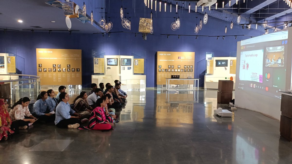 RSCRajkot's tweet image. #RSCRajkot successfully concluded its #HealthMatters series! 🌟 &apos;Guarding Your Breath: Everyday Practices for Stronger Lungs&apos; with Dr. Manoj K Singh, Dr. Gunjan Upadhyay &amp;amp; Dr. Manoj R Gumber. Thanks to our esteemed speakers &amp;amp; attendees! #HealthyLungs