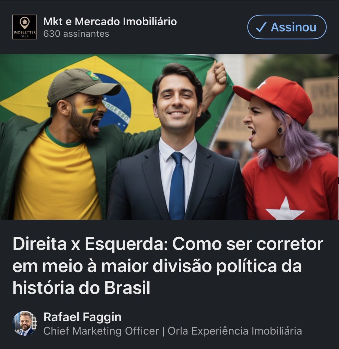rafaelfaggin's tweet photo. Meu novo artigo no LinkedIn:

https://t.co/MxnLvfVbMr https://t.co/IF0KV5e04x