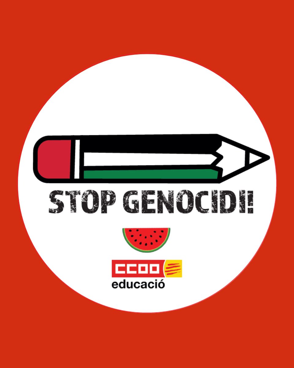 CCOOAsistentes's tweet photo. Avui #Vaga15O per #StopGenocidi #Palestina #FreePalestine 🇵🇸 https://t.co/x1ZzXyxgcF