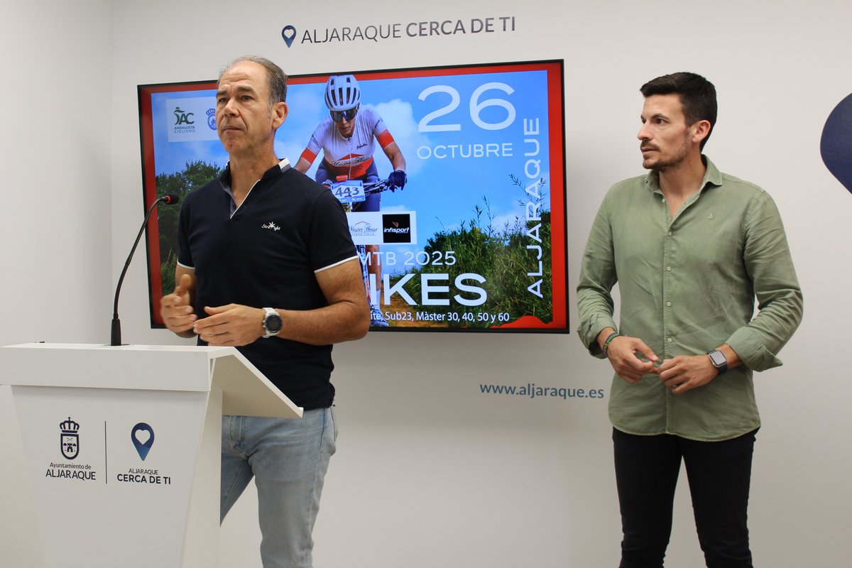 𝗗𝗼𝘀𝗰𝗶𝗲𝗻𝘁𝗼𝘀 𝗰𝗶𝗰𝗹𝗶𝘀𝘁𝗮𝘀 𝗽𝗮𝗿𝘁𝗶𝗰𝗶𝗽𝗮𝗿𝗮́𝗻 𝗲𝗻 𝗲𝗹 𝗜𝗜 𝗥𝗮𝗹𝗹𝘆 𝗕𝗮𝘆𝗼𝗕𝗶𝗸𝗲𝘀 𝗠𝗮𝘀𝘁𝗲𝗿𝗵𝗼𝘂𝘀𝗲 𝗱𝗲 𝗔𝗹𝗷𝗮𝗿𝗮𝗾𝘂𝗲

Más ℹ️nformación short.do/HnWoL-

#AljaraqueCercaDeTi💙