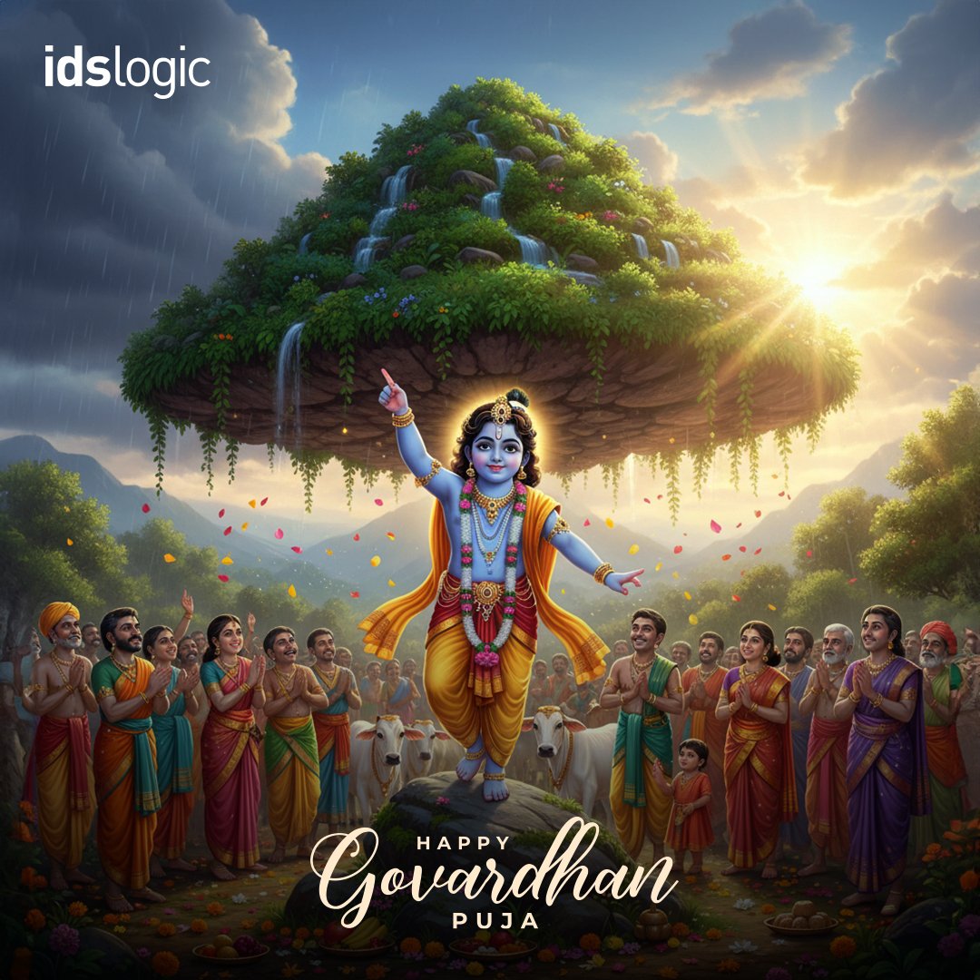 idslogic's tweet image. 🌿 This #GovardhanPuja, may gratitude ground you and innovation uplift you.
Wishing you growth, success, and positivity in every click! 💡
#HappyGovardhanPuja #IDSLogic #Innovation #FestiveVibes #DigitalGrowth