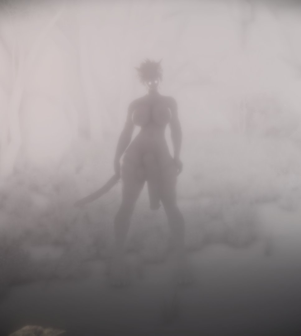 ''You guys run ahead! I'll hold her off!''