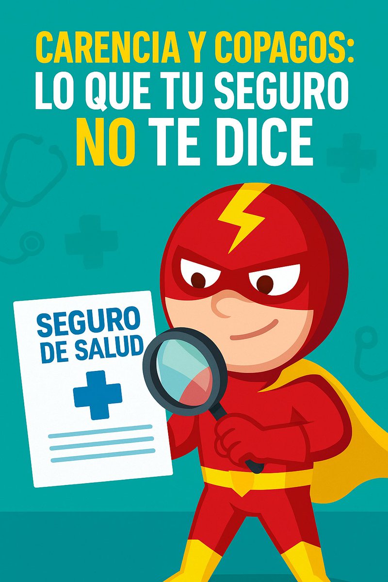 TURBOSEGUROS's tweet photo. ¿Sabes lo que no suele contarte tu seguro de salud?

👉 Carencias: restricciones al principio (cirugías, embarazo, pruebas complejas…)
👉 Copagos: pagas por consulta, análisis u otros servicios
👉 Te ayudamos en #TurboSeguros #seguros #Salud 

https://t.co/p8htSi1oO5 https://t.co/8YoADF3WQu