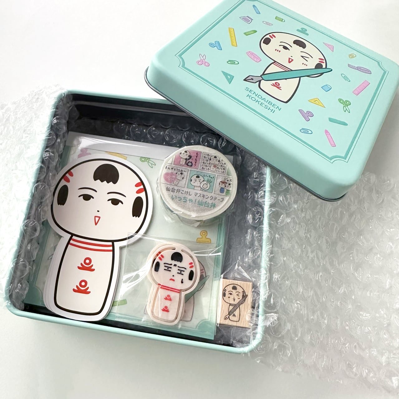 仙台弁こけし　セット 仙台弁こけし珈琲（コーシー）セット | SELECT TOHOKU 地域産品