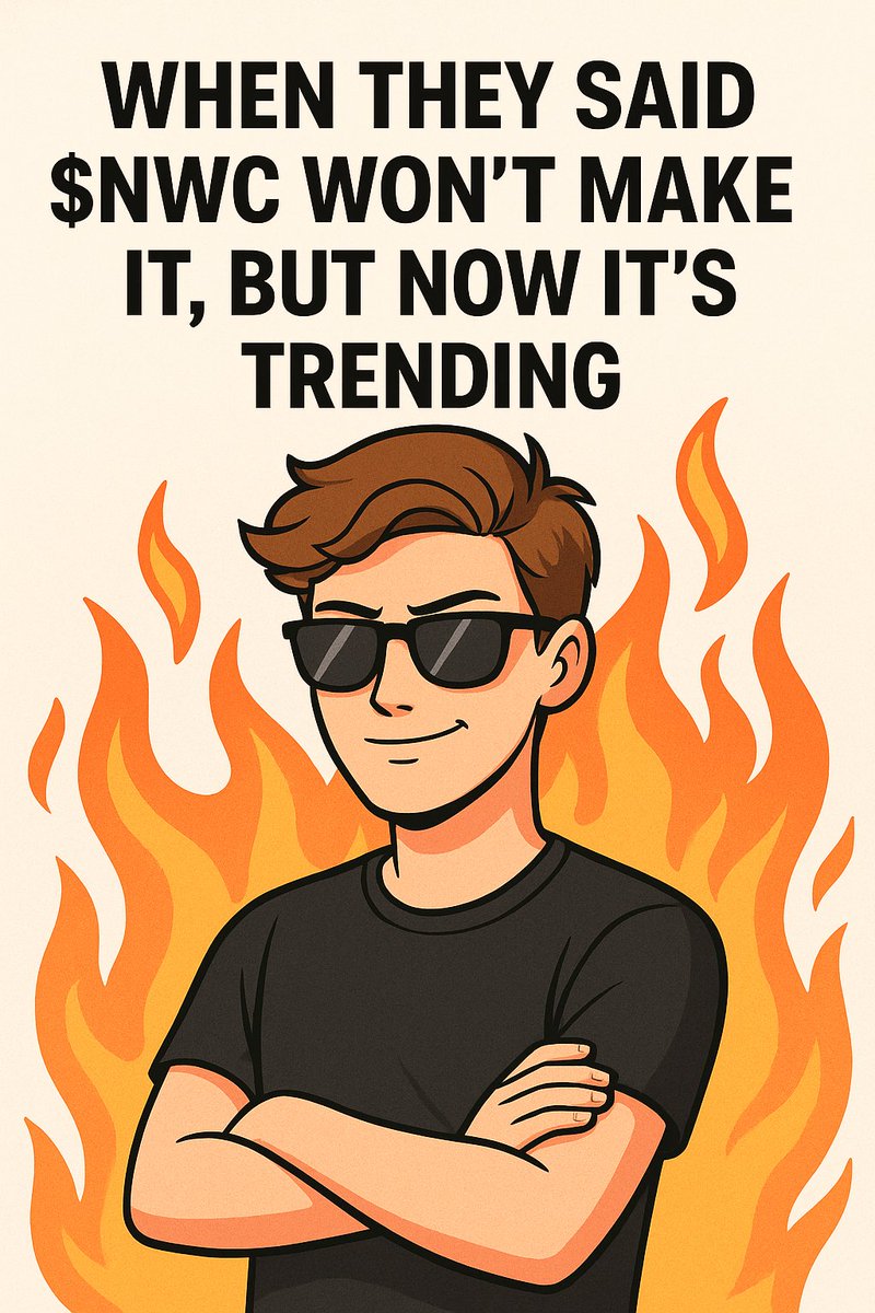 AnRhyczqy's tweet photo. “When they said $NWC won’t make it, but now it’s trending 👀🔥”
“We didn’t hop on hype — we built it. 💅 $NWC #NewsCrypto,@Numerico_AI https://t.co/8ioClmUGlq