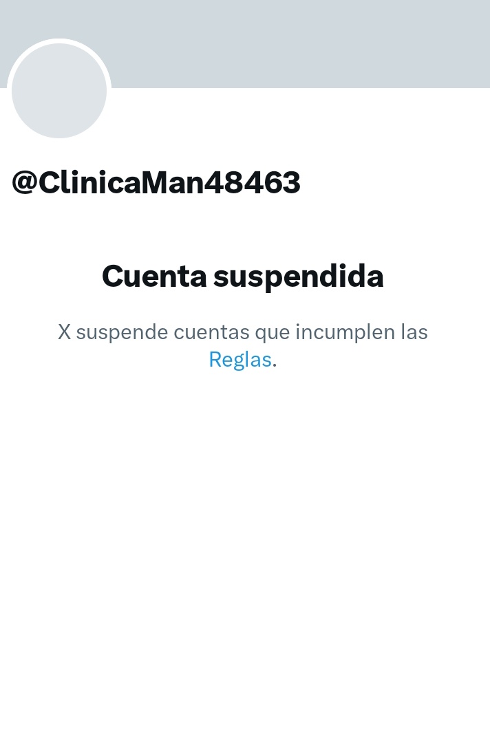 Cuenta suspendida #20