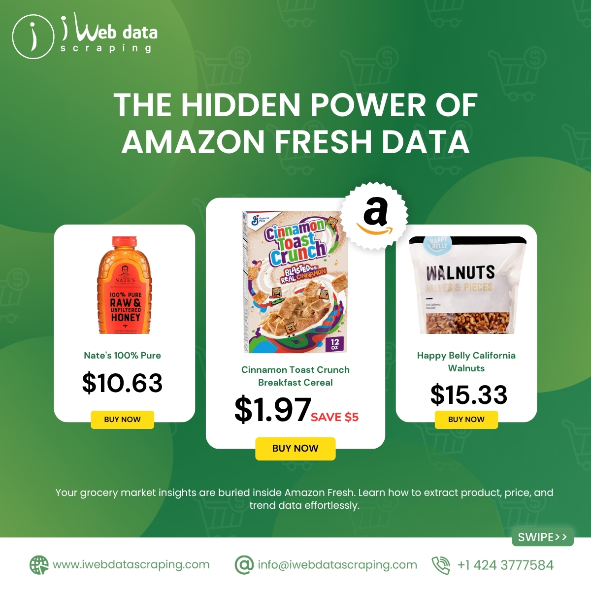 iwebdatascrape's tweet image. Unlock Amazon Fresh insights like never before! 

Dive deep into consumer trends, top products, and pricing strategies with the power of web scraping. 

iwebdatascraping.com/amazonfresh-gr…

#AmazonFresh #WebScraping #DataInsights #GroceryTrends #B2BData #MarketIntelligence #iWebDataScraping