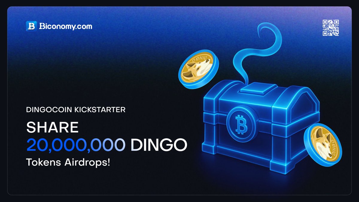 🚀 Biconomy.com &amp; #Dingocoin Kickstarter - 20,000,000 $DINGO Airdrop! 🚀

Biconomy.com is thrilled to launch another session of #Kickstarter, where users can commit USDT Tokens to win #airdrop rewards!💎

🔥 We will be showcasing the <a href="/dingocoincrypto/">Dingocoin</a> project