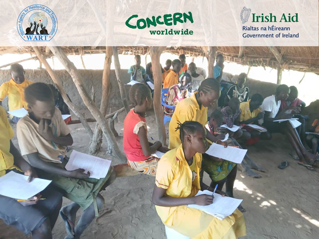 Wartsouthsudan's tweet photo. #WART #CWW #IrishAid #GBVPrevention
In Aweil North, WART advances positive change under the @Concern & @Irish_Aid -funded project addressing GBV as a catalyst for health, nutrition & hygiene. YMOT & IMPOWER equip youth with skills to build safer, healthier communities. https://t.co/PBjr0BijTZ