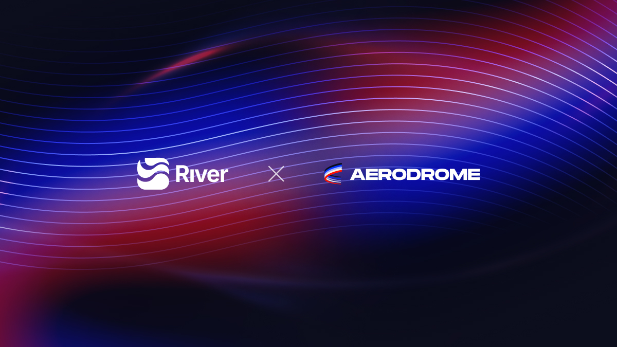 River &lt;&gt; <a href="/AerodromeFi/">Aerodrome</a>

Aerodrome is the largest trading and liquidity marketplace on @Base, holding $589M in TVL and generating $21B in 30-day volume.

It functions as @Base central liquidity hub, where 100% of protocol revenue is redirected to holders of veAERO, giving them