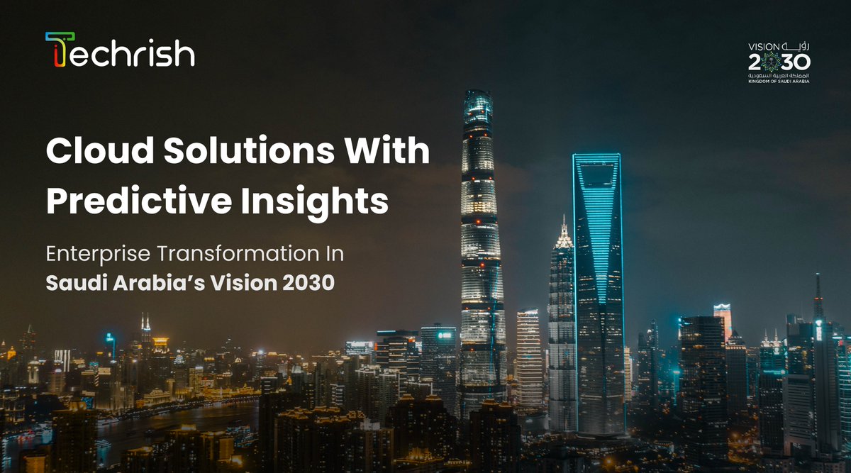 TechrishTeam's tweet image. The goal of Saudi Arabia's #Vision2030 is transformation rather than growth.
Predictive insights-driven cloud solutions are revolutionising how businesses lead, innovate, and scale.
Explore Now: bit.ly/46Ug9jn
#DigitalTransformation #CloudERP #Vision2030 #Saudi