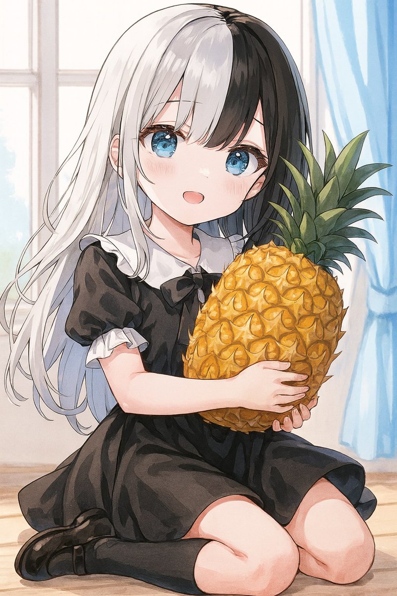 感谢凤梨老师画的🍍