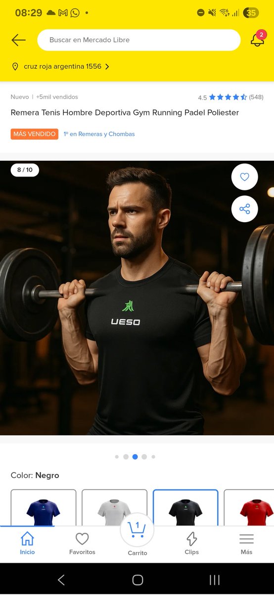 Así me va a quedar la remera?