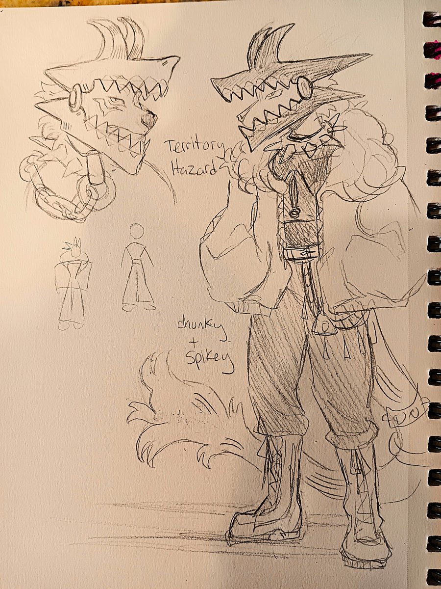 petrichor_yokai's tweet image. random character concept #furry #art