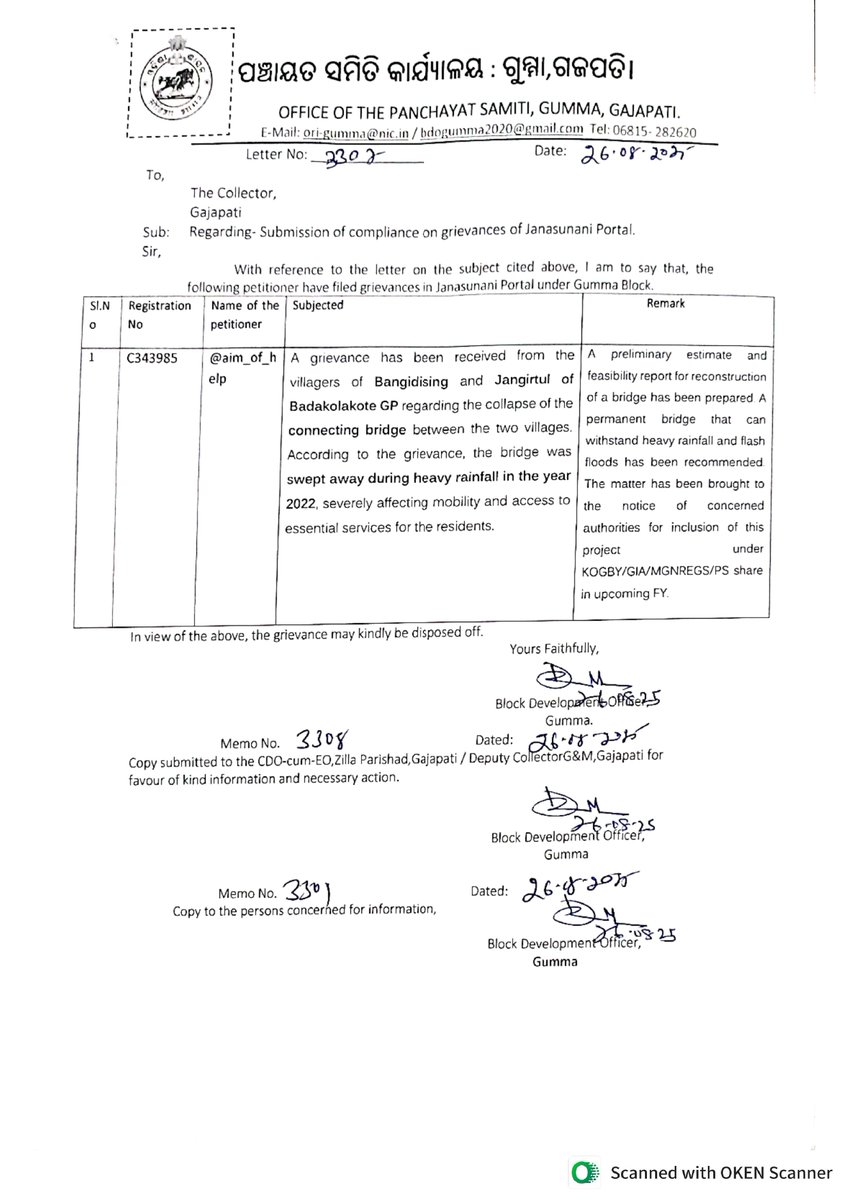 Collector Gajapati tweet media