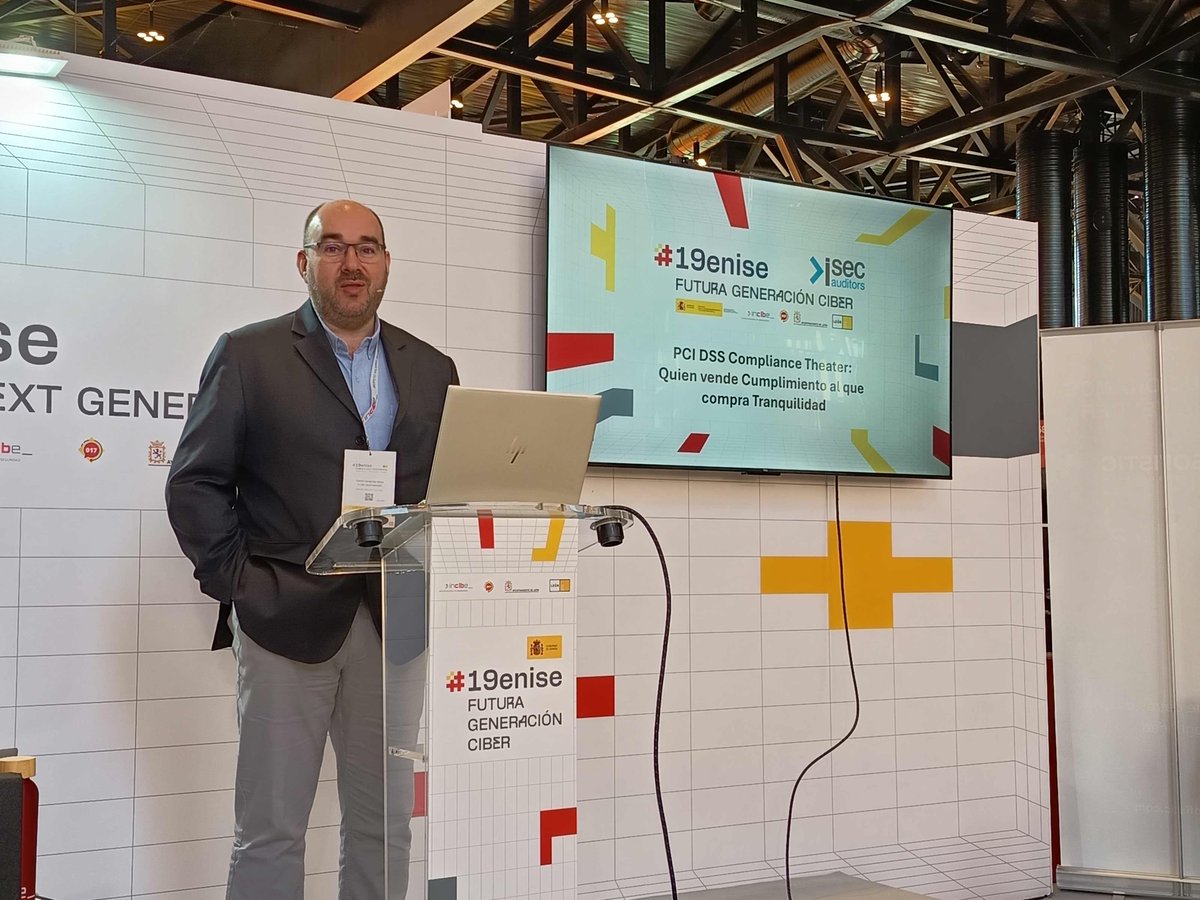 ISecAuditors's tweet image. #19ENISE. Skeaper Corner 📢
PCI DSS Compliance Theater: Quien vende Compliance al que compra tranquilidad

#PCIDSS
#Compliance
#Ciberseguridad
