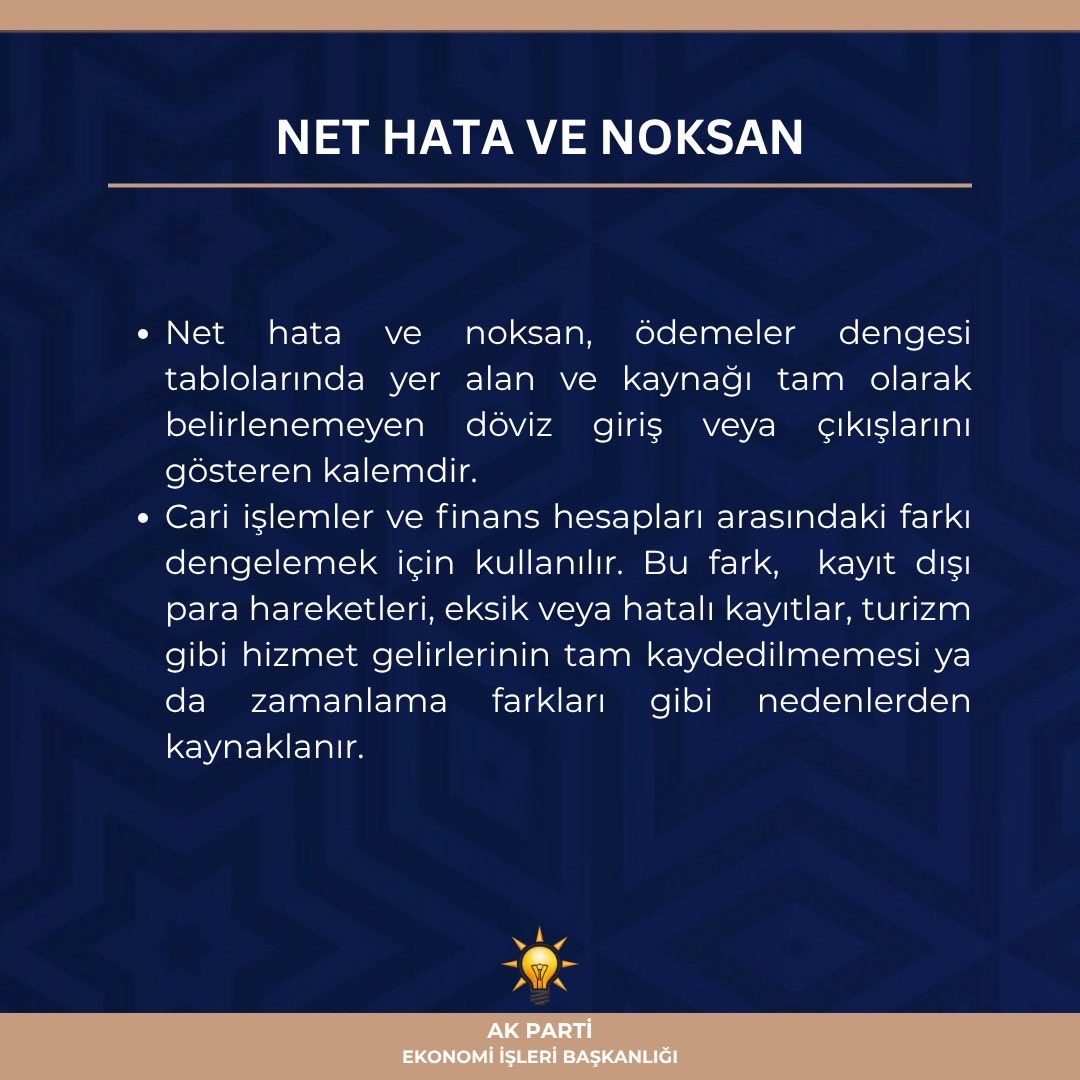 AK Parti Ekonomi İşleri Başkanlığı tweet media