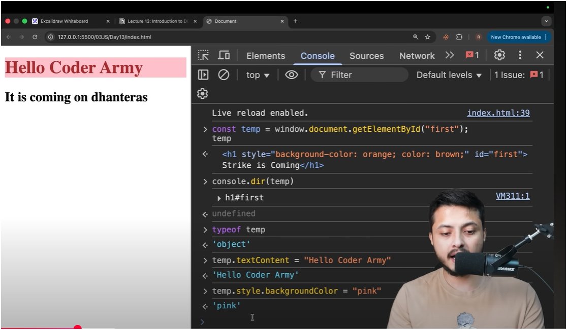 Durgeshy_adav's tweet image. 🚀 Day 28 Done!
Deep dive into JavaScript DOM Manipulation 🧩
Learned to select, update & control elements dynamically 💡
#100DaysOfCode #JavaScript #WebDev #CoderArmy