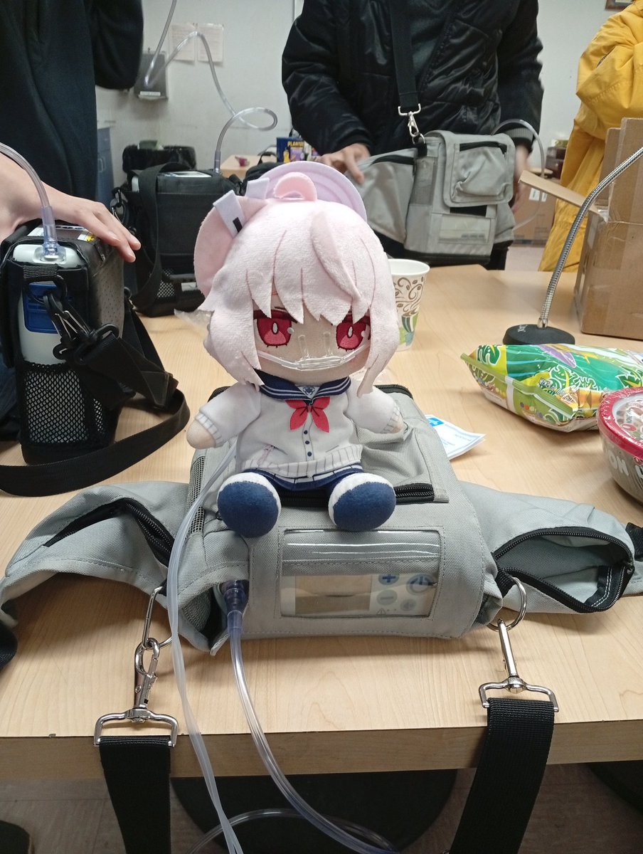 Ecto__PLASMA's tweet image. 標高4000+mのナツぬい(と酸素濃縮器)