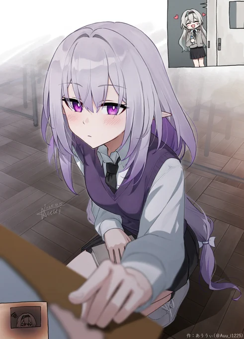 少し触れるだけ...